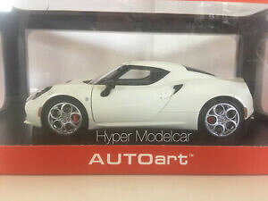 yzzr[ E͌^ԁEoCN [VOJ[ I[gA[gAt@IN[yzCgbgA[gautoart 118 alfa romeo 4c coupe 2013 white met art 70188