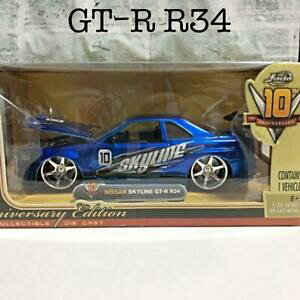 �y���������z�z�r�[ �E�͌^�ԁE�o�C�N ���[�V���O�J�[ �W�F�C�_���f���X�J�C���C��jada 10th anniversary model nissan skyline gtr r34