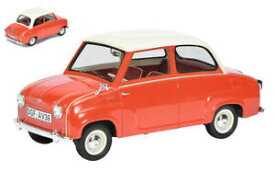 【送料無料】ホビー ・模型車・バイク レーシングカー ゴゴモビルモデルシューコgoggomobil 1955 red with white roof 1 18 model 0097 schuco