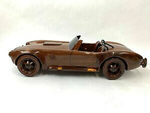yzzr[ ͌^ fJ[ }zKj[VFr[13C`acRufJ[ac cobra wooden model car 13 inches in length mahogany wood shelby