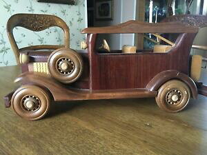 �y���������z�z�r�[ �͌^�� ���f���J�[ t�^�C�vartist handcrafted wooden early model t type car