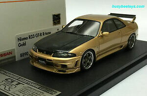 �y���������z�z�r�[ �͌^�� ���f���J�[ 143 hpi 8890 nissan skyline r33 gtr nismor tune gold���f���J�[143 hpi 8890 nissan skyline r33 gtr nismo r tune gold resin model
