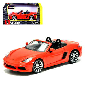 yzzr[ ͌^ fJ[ |VF{NX^[[hX^[{bNX_CJXgfJ[bburago 124 porsche 718 boxster roadster diecast model car in box