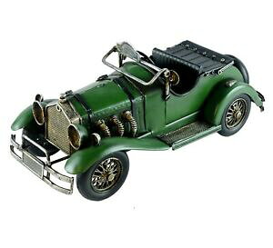 �y���������z�z�r�[ �͌^�� ���f���J�[ �r���e�[�W�O���[��decorative metal vintage green car model vehicletrasportcollectable 468055