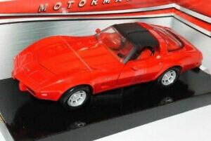 yzzr[ ͌^ fJ[ V{[RxbgbhNVbN^fJ[chevrolet corvette 1979 red, classic metal model car motormax 124