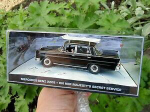 yzzr[ ͌^ fJ[ WF[Y{hZfXxcV[Nbg{bNXJ[f007 james bond mercedes benz 220 s fintail majesty´s secret 143 boxed car model