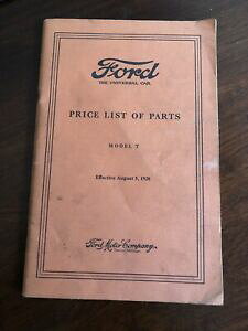 �y���������z�z�r�[ �͌^�� ���f���J�[ �t�H�[�h���f�����X�gford the universal car list of parts model t august 5, 1928 reprinted