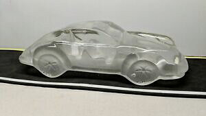 yzzr[ ͌^ fJ[ |VFNX^KXf911 porsche 911 hofbauer crystal glass car model collectable paperweight