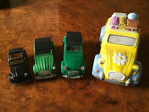 �y���������z�z�r�[ �͌^�� ���f���J�[ ���f���J�[�V�g���G�����f���J�[collectable models cars 4 x citroen 2cv model cars