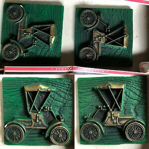 yzzr[ ͌^ fJ[ re[Wf~[X^WIv~bhZ`[_nos nib vintage 60s 70s model t car miller studio wall plaque mid century modern