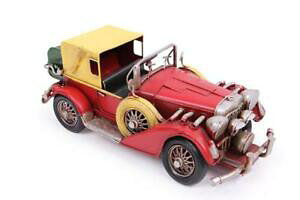 yzzr[ ͌^ fJ[ AeB[NbhffXNANZTfast shippingantique red old car modeldesk accessoryhandmade handpaint car
