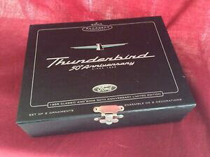 �y���������z�z�r�[ �͌^�� ���f���J�[ ���f��hallmark thunderbird cars nib 2005 ornaments 50th anniversary 2 diecast models