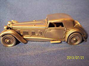 yzzr[ ͌^ fJ[ ~gs[^[fJ[NVbN[hX^[1931 daimler doublesix danbury mint pewter model car luxury classic roadster