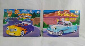 【送料無料】ホビー 模型車 モデルカー シェブロンカーハンクホットロッドデラックスガスステーションプロモーションモデル2 chevron cars hank the hot rod amp; della deluxe techron gas station promo models