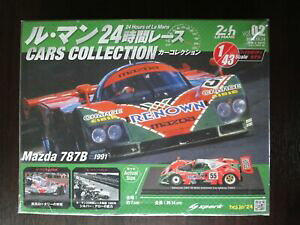 yzzr[ ͌^ fJ[ Xp[NAVFbg}c_f}RNVspark amp; hachette mazda787b hiquality 143 model le mans 24h cars collection