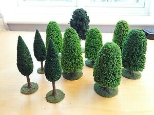 �y���������z�z�r�[ �͌^�� ���f���J�[ �Q�[�����f���X���b�g�J�[war gaming terrain model railways slot car scenics ? 10 assorted large trees