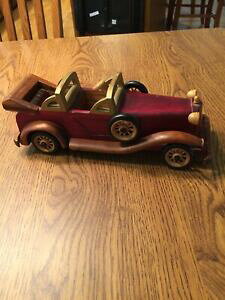 yzzr[ ͌^ fJ[ re[Wfvintage handcrafted wooden classic car model collectible 12