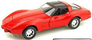 yzzr[ ͌^ fJ[ V{[RxbgfJ[[^[chevrolet corvette 1979 red 124 model car by motor max refjp1
