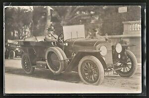 yzzr[ ͌^ fJ[ ZfXJuIf|XgJ[hmercedes cabrio early model classic car rare rppc photo postcard