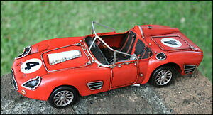 yzzr[ ͌^ fJ[ nhChtF[eX^bThandmade 1959 red ferrari 250 testa rossa tr60 112 car model wheels moveable
