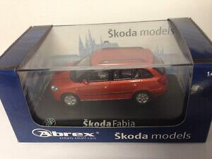 yzzr[ ͌^ fJ[ VR_fJ[skoda fabia by abrex red 143 model car ref727