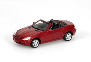 �y���������z�z�r�[ �͌^�� ���f���J�[ �����Z�f�X�X�P�[�����f���J�[mercedes slk 2004 met red 143 scale model car refka20