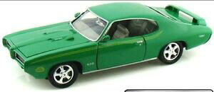 yzzr[ ͌^ fJ[ |eBAbNO[fJ[[^[pontiac gto judge 1969 green 124 model car by motor max refka22
