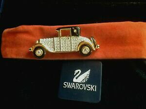 �y���������z�z�r�[ �͌^�� ���f���J�[ �X�����t�X�L�[�X�������f���r���e�[�W�J�[�u���[�`�s��swarovski swan signed retired crystal model t vintage car brooch pin