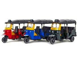 【送料無料】ホビー 模型車 モデルカー トゥクトゥクトゥクトゥクタクシータイミニチュアモデルred tuk tuk taxi thai miniature tricycle car model toy souvenir collectible 143