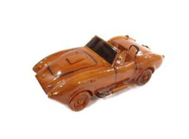 【送料無料】ホビー 模型車 モデルカー シェルビーコブラモデル＃；＃；＃マホガニーモデルshelby cobra 1966 car model 9034; x 4034; x 3034; mahogany wooden car model