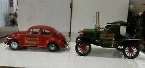 �y���������z�z�r�[ �͌^�� ���f���J�[ ���b�g�r���e�[�W�W���r�[�����f���t�H�[�h�L���b�`�^���N2 lot vintage jim beam model t ford green car volkswagon red car decanter empty