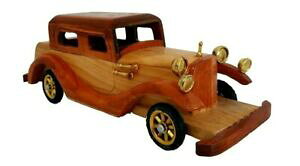 yzzr[ ͌^ fJ[ re[WfNVbNJ[vintage old solid wood car model very special and rare classical car