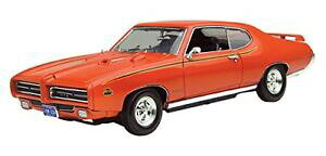yzzr[ ͌^ fJ[ |eBAbNIWfJ[pontiac gto judge, orange , 1969, model car, readymade, motormax 124
