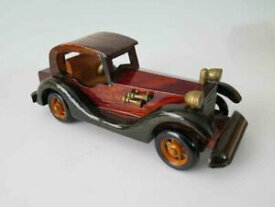 【送料無料】ホビー 模型車 モデルカー ビンテージアートモデルvintage hand carved art wooden classic car model