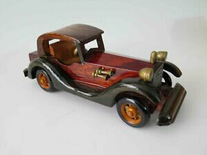 yzzr[ ͌^ fJ[ re[WA[gfvintage hand carved art wooden classic car model