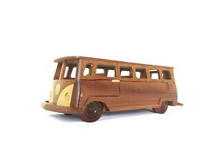 �y���������z�z�r�[ �͌^�� ���f���J�[ �t�H���N�X���[�Q���o�X���f��1967 volkswagen bus handcrafted wooden car model