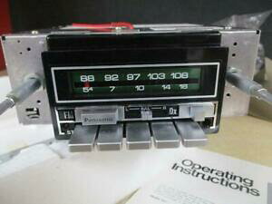 yzzr[ ͌^ fJ[ re[Wpi\jbN{bNXfvbV{^J[XeIWIvintage panasonic pushbutton car stereo radio in box model cr3704eu