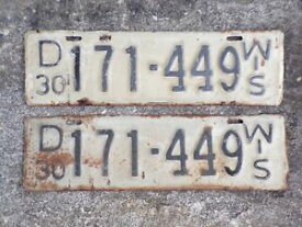 【送料無料】ホビー 模型車 モデルカー ウィスコンシンライセンスプレートガレージモデルタグwisconsin 1930 old license plate garage model a year car tag vtg man cave wall