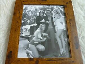 �y���������z�z�r�[ �͌^�� ���f���J�[ �t���[���|�X�^�[�|�X�^�[���[���X���C�X�_�h���[���[�A���f��framed 10x8 poster stars celebs cars rare poster rolls royce dudley moore models