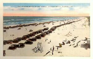 yzzr[ ͌^ fJ[ re[Wt_r[fCgir[`fr[`vintage postcard florida 1919 view daytona beach model t039;s cars on beach nice