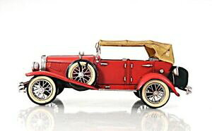 yzzr[ ͌^ fJ[ fJ[AeB[NXP[bhACAmodel car traditional antique 1933 duesenberg j 112 scale red iron h