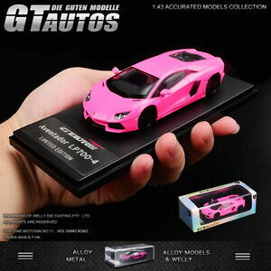 yzzr[ ͌^ fJ[ OAe}XP[fJ[{M[jsNgt autos 143 scale car model lamborghini aventador lp7004 pink limited edition