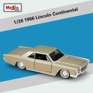 yzzr[ ͌^ fJ[ NVbNJ[fJ[R`l^S[h{bNXmaisto classics car model 1966 lincoln continental gold 126 scale in box