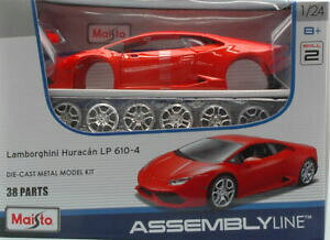�y���������z�z�r�[ �͌^�� ���f���J�[ �}�E���g�����{���M�[�j���f���J�[�L�b�gmodel car kit of mount lamborghini huracan lp 6104 124