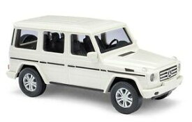 【送料無料】ホビー 模型車 モデルカー ブッシュメルセデスベンツクラスホワイトカーモデルbusch h0, 51451 mercedes benz g class 2008, white, car model 187