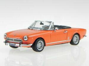 �y���������z�z�r�[ �͌^�� ���f���J�[ �t�B�A�b�g�X�p�C�_�[�I�����Wfiat 124 spider bs orange modelcar 24604 vitesse 143