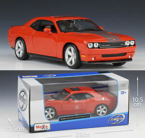 �y���������z�z�r�[ �͌^�� ���f���J�[ �_�b�W�`�������W���[�_�C�J�X�gmaisto 124 dodge 2008 challenger srt8 alloy diecast vehicle car model toy gift