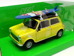 yzzr[ ͌^ fJ[ XP[fJ[~jN[p[welly 124 scale model car 22496sbw mini cooper 1300 yellow