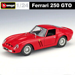 yzzr[ ͌^ fJ[ XP[tF[NVbNP[Xbburago 124 scale red ferrari 250 gto classic collectible car model with case