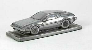 �y���������z�z�r�[ �͌^�� ���f���J�[ �h�{���l�b�g�s���[�^�[���f���J�[de lorean dmc 12 fluted bonnet pewter effect model car 01dl